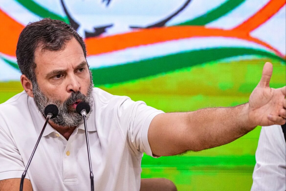 लगातार बड़ती महंगाई की ज़िम्मेदार नकारा सरकार – राहुल गांधी