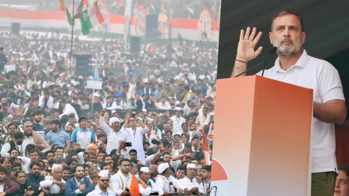 “वोट चोर- गद्दी छोड़” महारैली:- दिल्ली के रामलीला मैदान में कांग्रेस का सफ़ल आयोजन