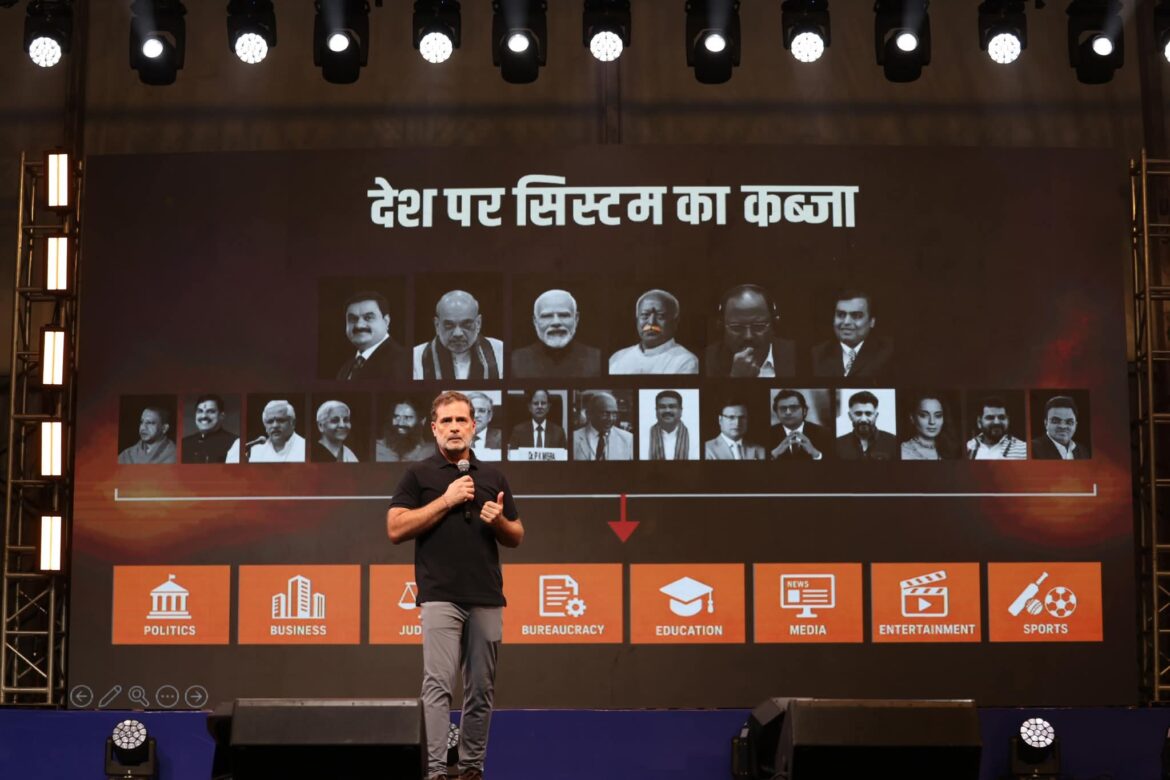 राहुल गांधी के “छात्रों की गूंज” में दूसरे शहरों की ही तरह इंदौर में भी उमड़ा युवा जन सैलाब